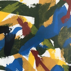 Una passeggiata tardiva, Pittura, Acrilico su tela