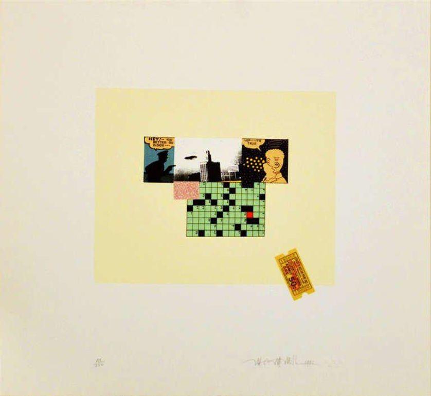 Harveys on Beverly is pleased to present a limited edition, signed and numbered silkscreen print on 100% rag paper by world-renowned Santa Monica artist Michael McMillen.

McMillen produced this edition 242 of 250 silkscreen prints in 1991,