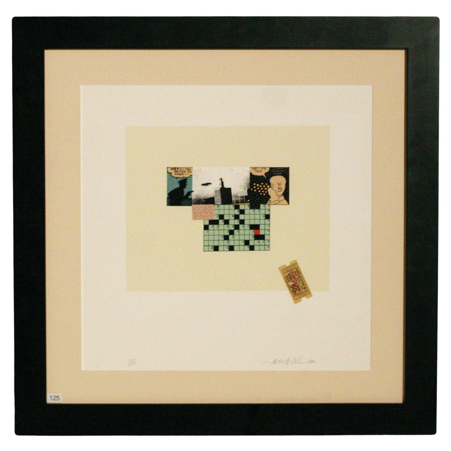 Michael McMillen 11 Color Silkscreen Print 242 of 250 , 1991