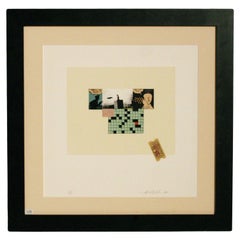 Michael McMillen Sérigraphie en soie 11 couleurs 242 sur 250, 1991