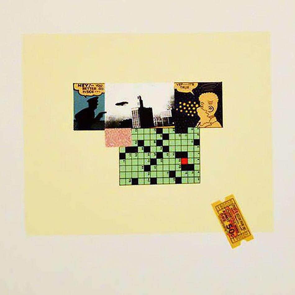 American Michael McMillen 11 Color Silkscreen Print 242 of 250 , 1991