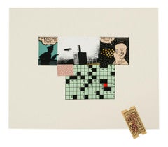 Michael McMillien "Flight to Mars" 11 Color Silkscreen Print 165/250 Signed