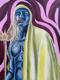 Know Your Scepter - 21. Jahrhundert, Zeitgenössisch, Figuratives Porträt, Modern, Männer
