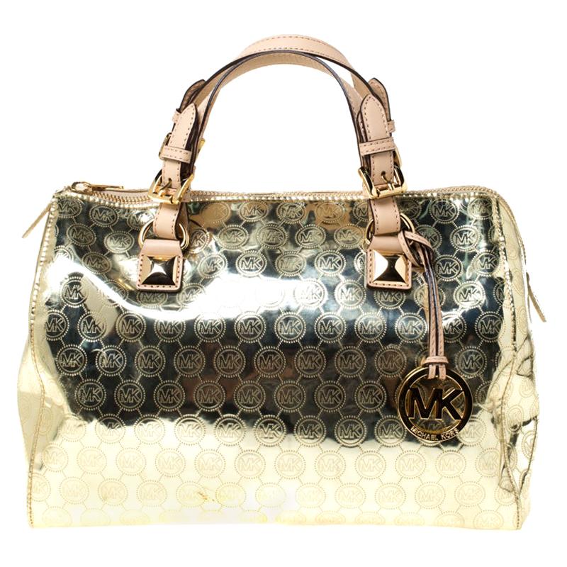 Buy Michael Kors Coffee Small Speedy Bag - Online