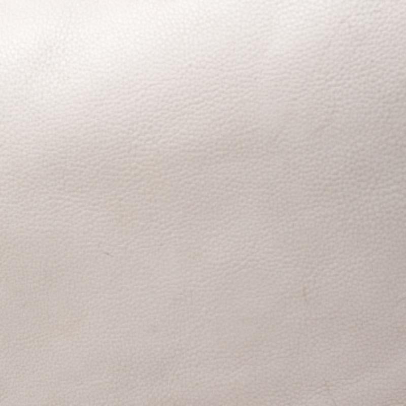 Michael Michael Kors Beige/Braune Leder-Handtasche im Angebot 1