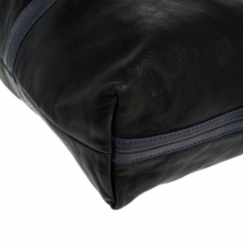 MICHAEL Michael Kors Schwarzer/Blauer Hobo im Angebot 2