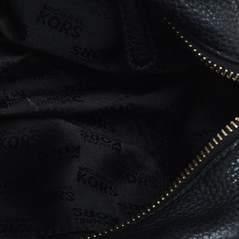 MICHAEL Michael Kors Black Leather Bedford Tassel Duffel Bag 2