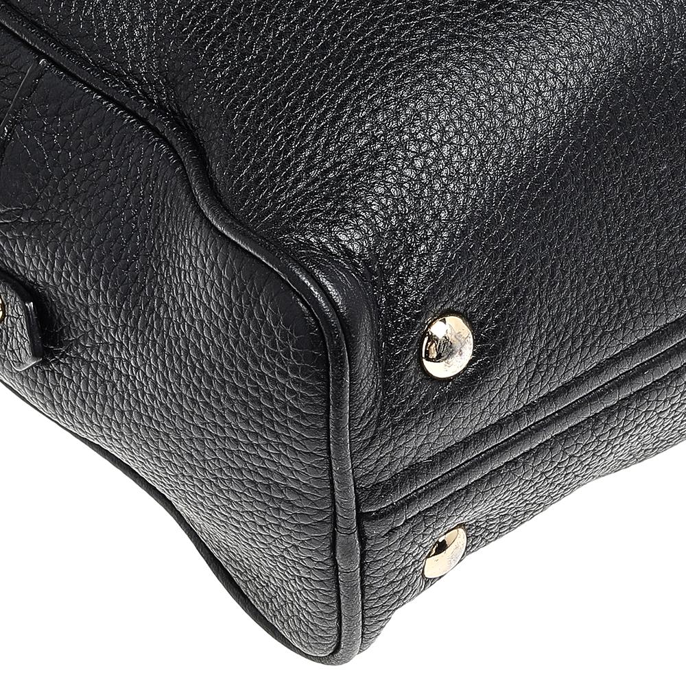 MICHAEL Michael Kors Black Leather Bedford Tassel Duffel Bag 3