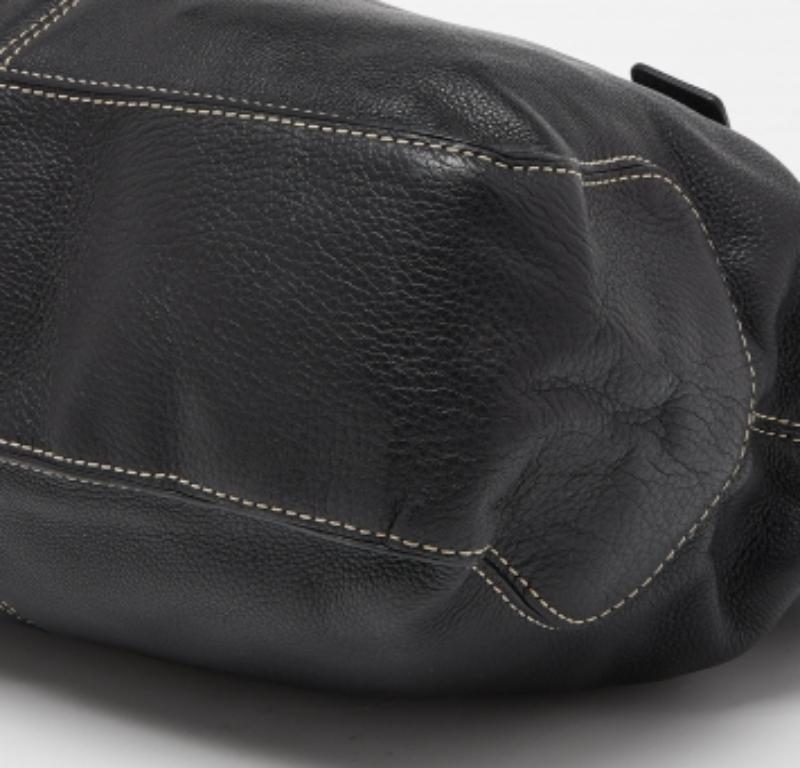 Fourre-tout en cuir noir Brookville de MICHAEL Michael Kors en vente 3