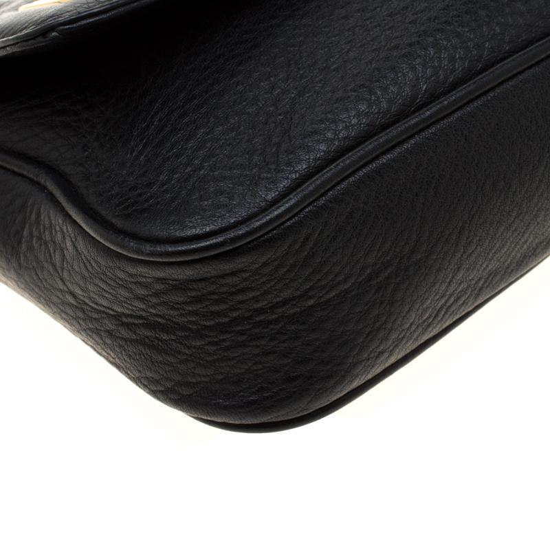 Michael Michael Kors Black Leather Chain Shoulder Bag 5