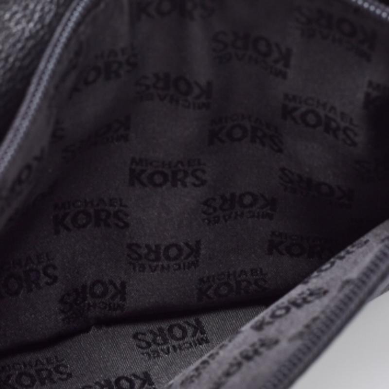 MICHAEL Michael Kors - Sac à bandoulière en cuir noir Fulton en vente 1