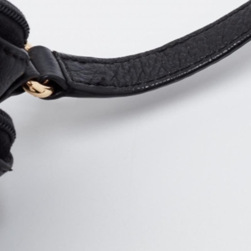 MICHAEL Michael Kors - Sac à bandoulière en cuir noir Fulton en vente 4