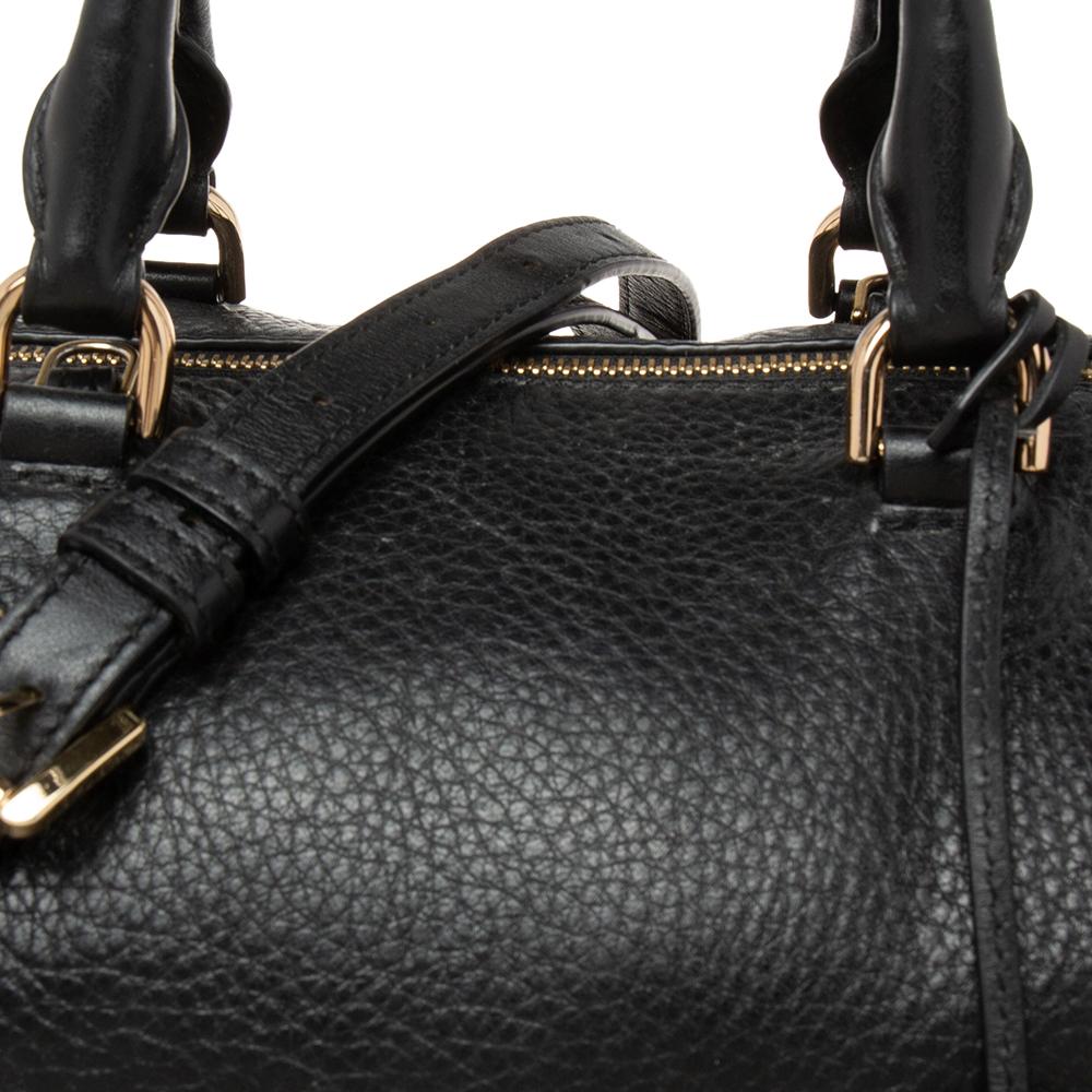 MICHAEL Michael Kors Kirby Umhängetasche aus schwarzem Leder 1