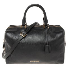MICHAEL Michael Kors Kirby Umhängetasche aus schwarzem Leder