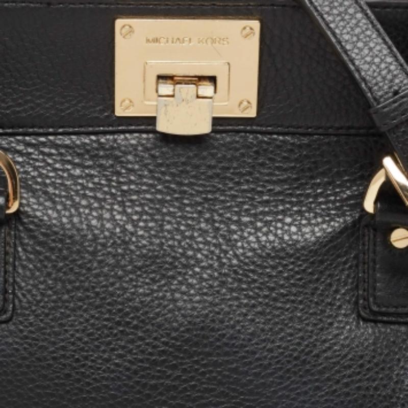MICHAEL Michael Kors Cartera Astrid grande de piel negra en venta 5