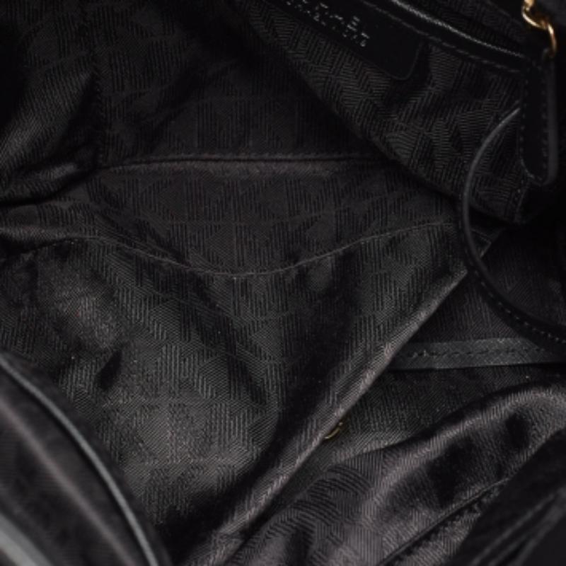 De las mujeres MICHAEL Michael Kors Tote grande de piel negra Norte Sur Hamilton en venta