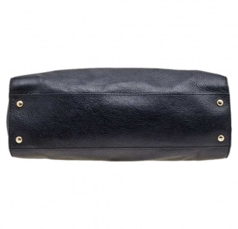MICHAEL Michael Kors Black Leather Shoulder Bag 3