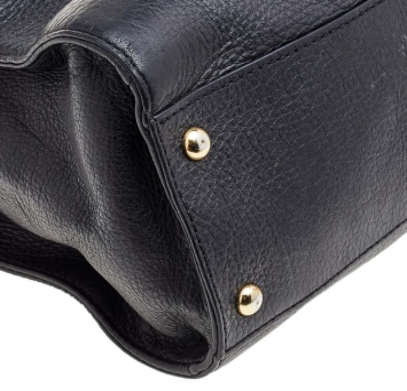 MICHAEL Michael Kors Black Leather Shoulder Bag 5
