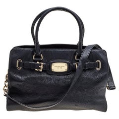 MICHAEL Michael Kors Black Leather Shoulder Bag