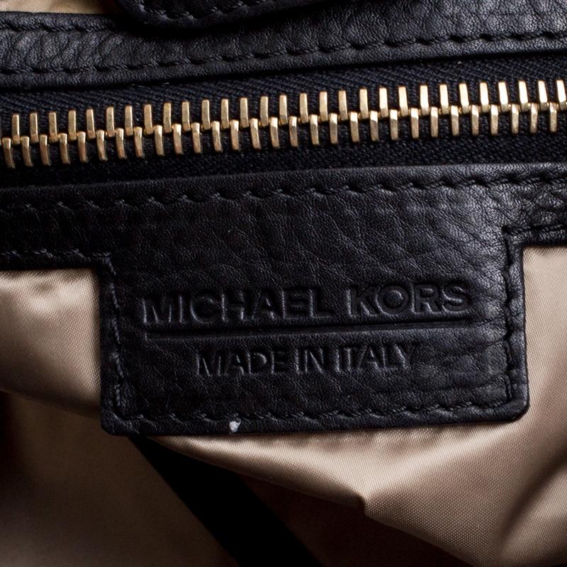 Michael Michael Kors Black Leather Tote 3