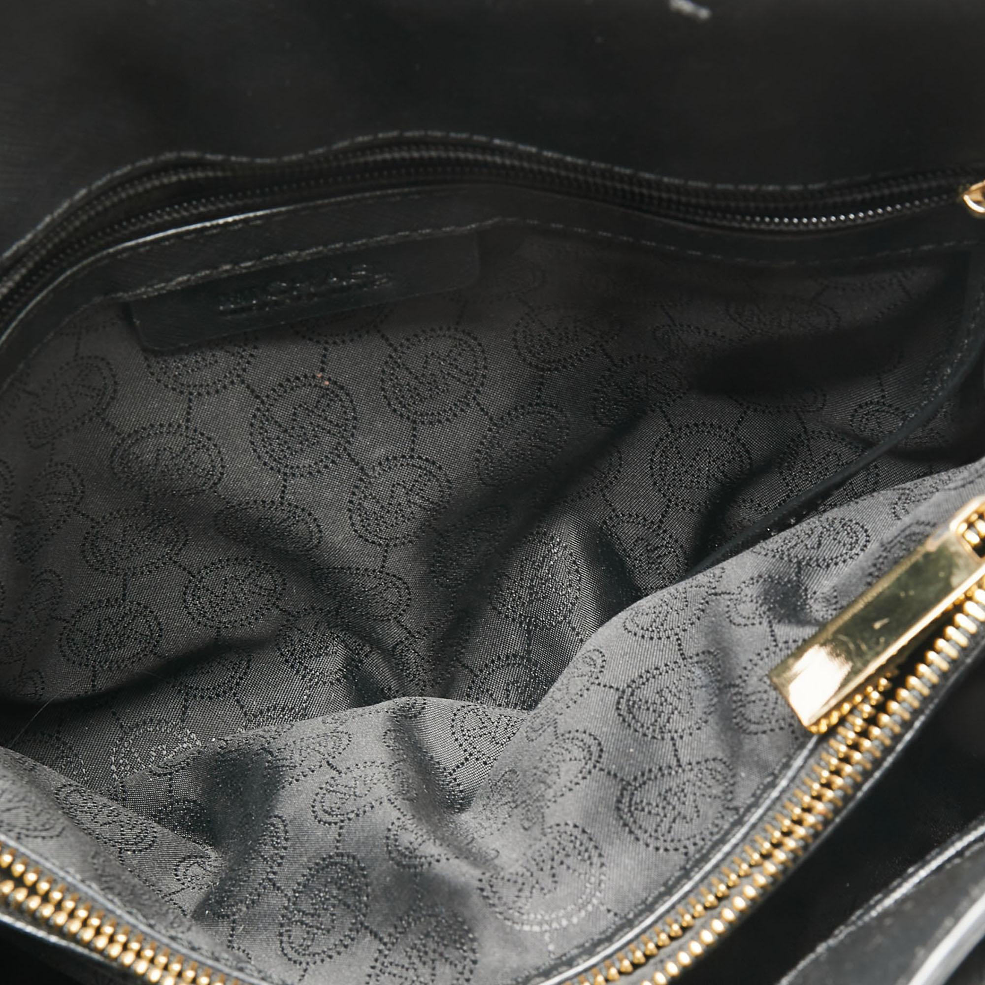 MICHAEL Michael Kors Dillon-Tasche aus schwarzem Saffiano-Leder 4