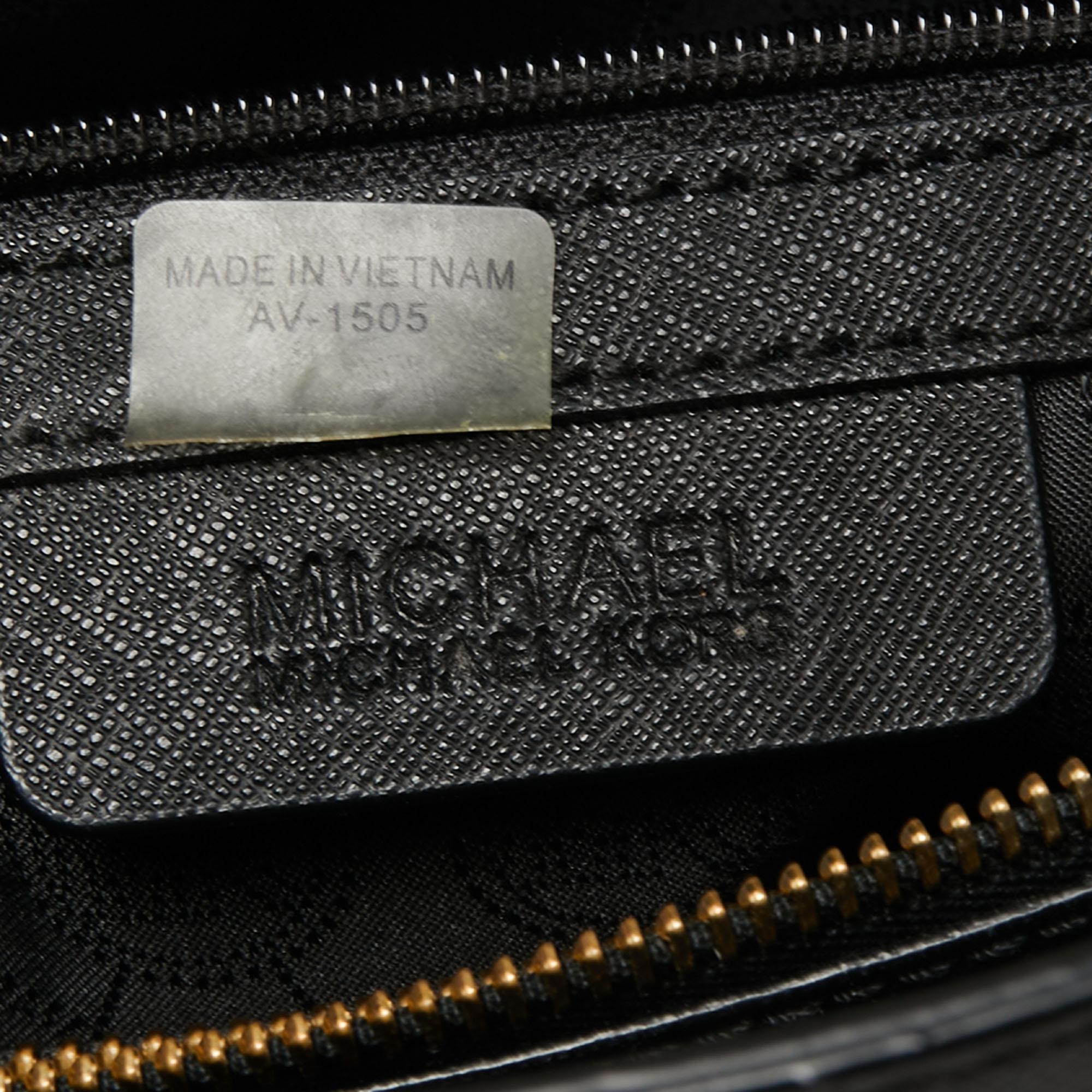 MICHAEL Michael Kors Dillon-Tasche aus schwarzem Saffiano-Leder 2