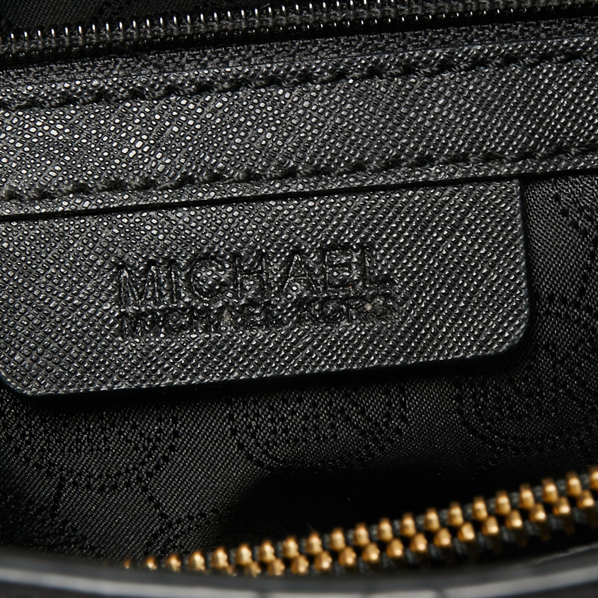 MICHAEL Michael Kors Dillon-Tasche aus schwarzem Saffiano-Leder 3