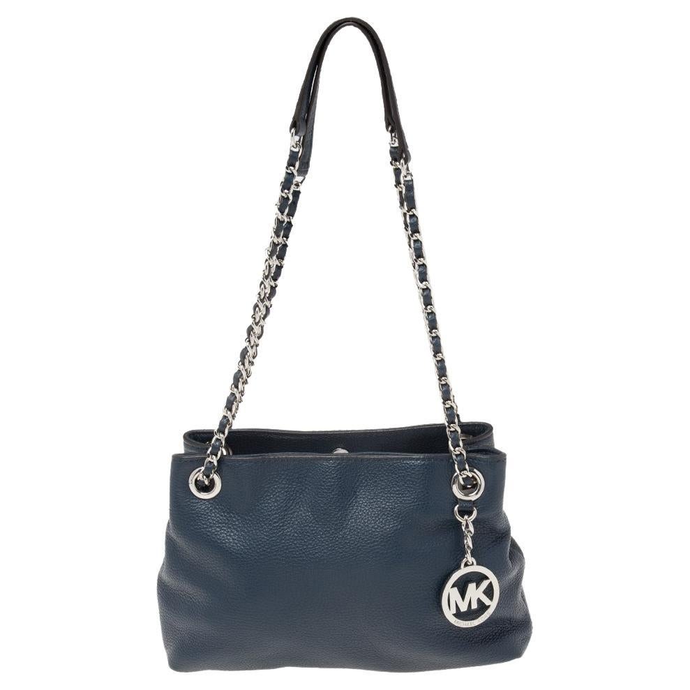 Michael Micahel Kors Metallic Gold Mirror Leather Large Grayson Satchel