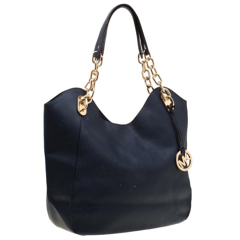 Michael Kors Bags | Michael Kors Large Chain Shoulder Bag Tote | Color: Brown/Gold | Size: Os | Walletsandbags's Closet