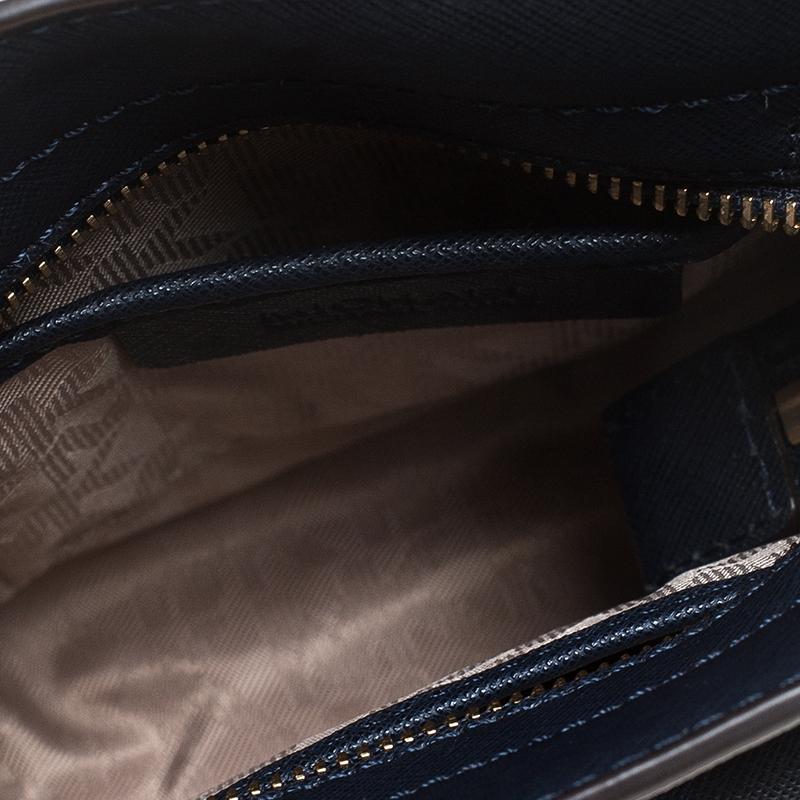 MICHAEL Michael Kors - Sac cabas Bridgette en cuir bleu Saffiano 1