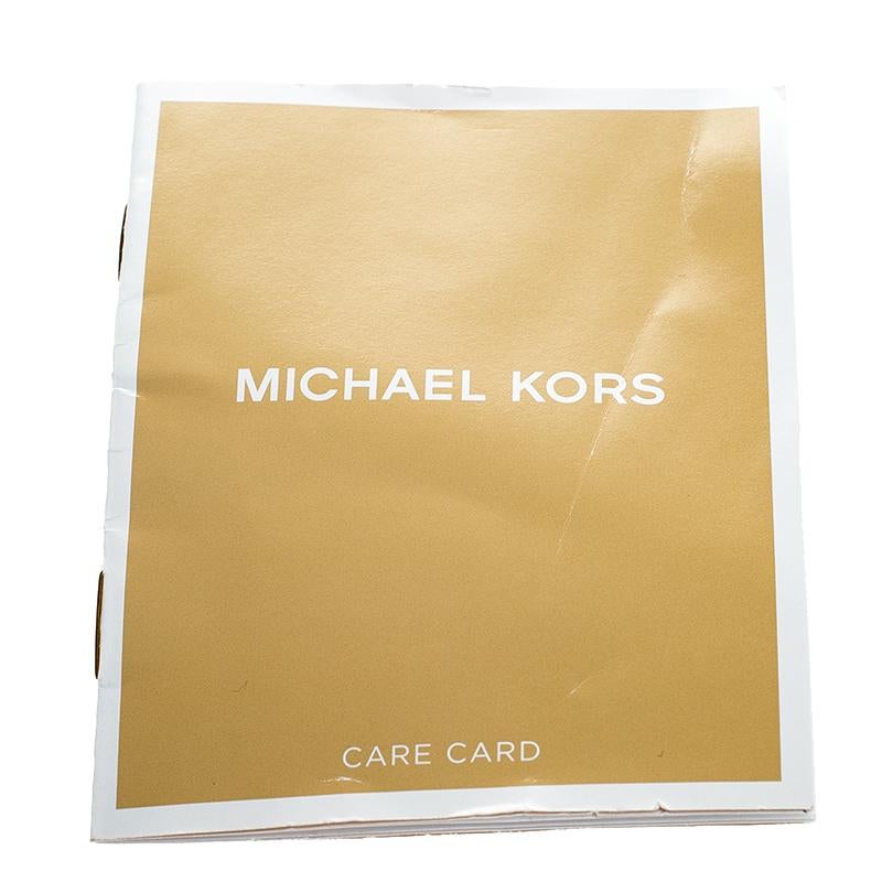 MICHAEL Michael Kors - Sac cabas Bridgette en cuir bleu Saffiano 3