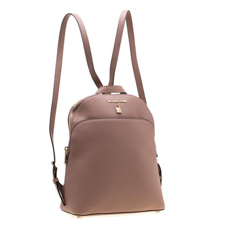 MICHAEL Michael Kors Blush Pink Leather Adele Backpack For Sale at 1stDibs  | michael kors adele backpack, michael kors backpack sale, michael kors  pink backpack