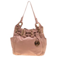 Michael Michael Kors Blush Pink Leather Hobo