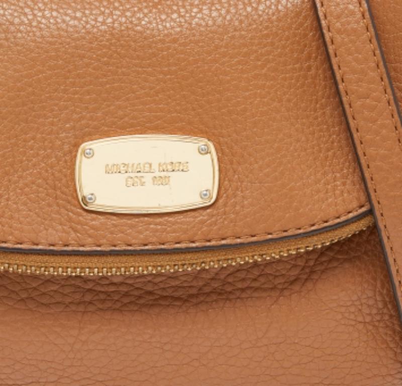 Michael Kors Marrone  Borsa Bedford Crossbody in pelle in vendita 2