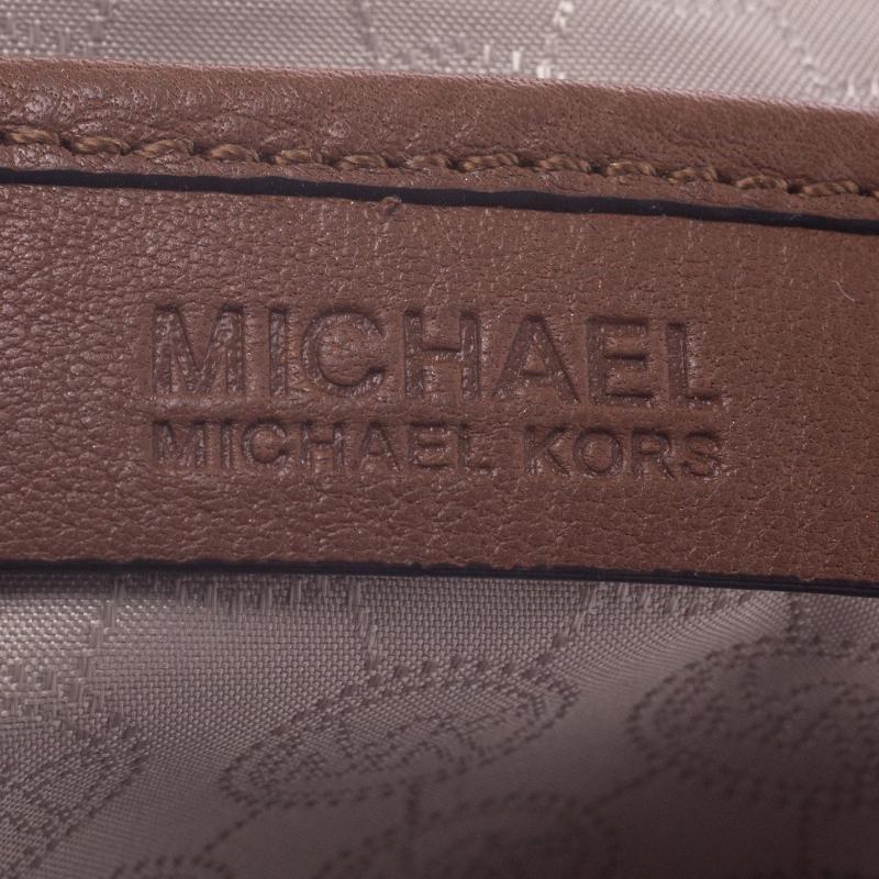 Women's MICHAEL Michael Kors Brown Leather Fulton Shoulder Bag