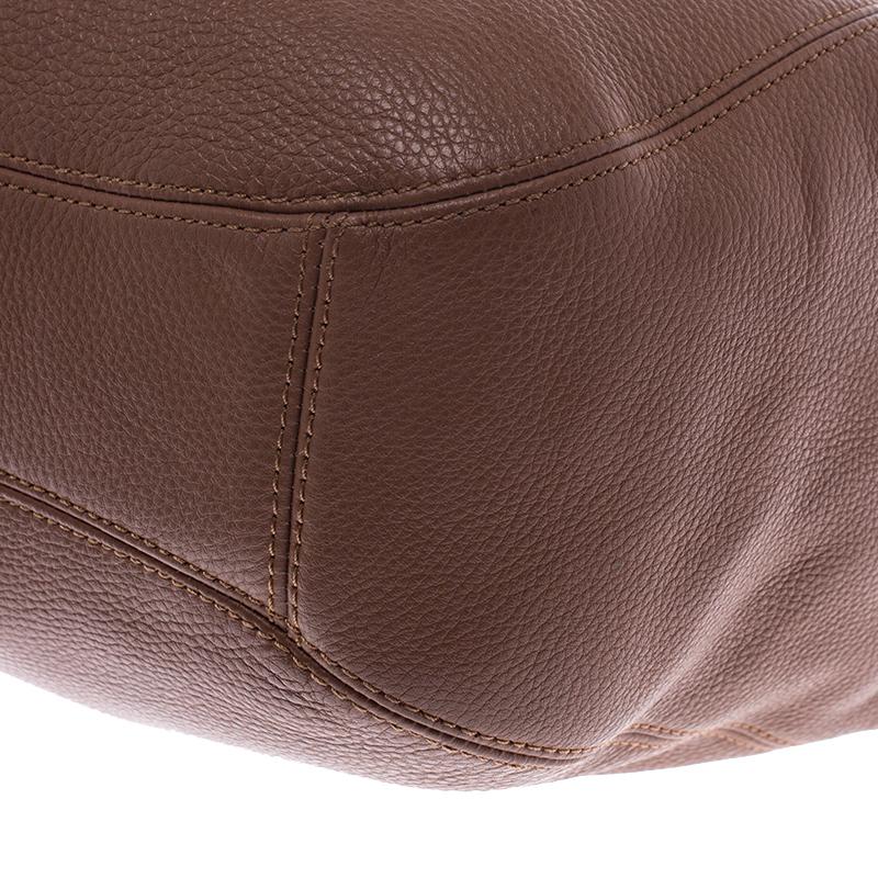 MICHAEL Michael Kors Brown Leather Fulton Shoulder Bag 3