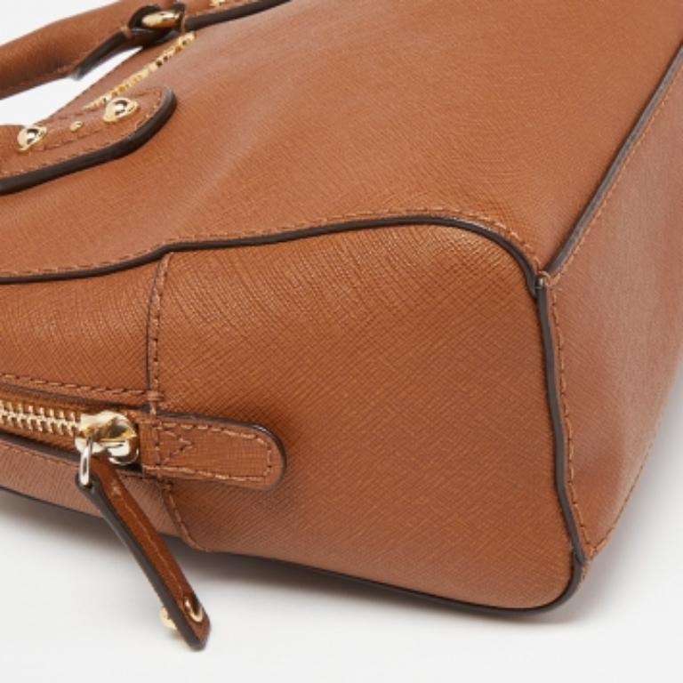 Michael Michael Kors: borsa in pelle marrone in vendita 6