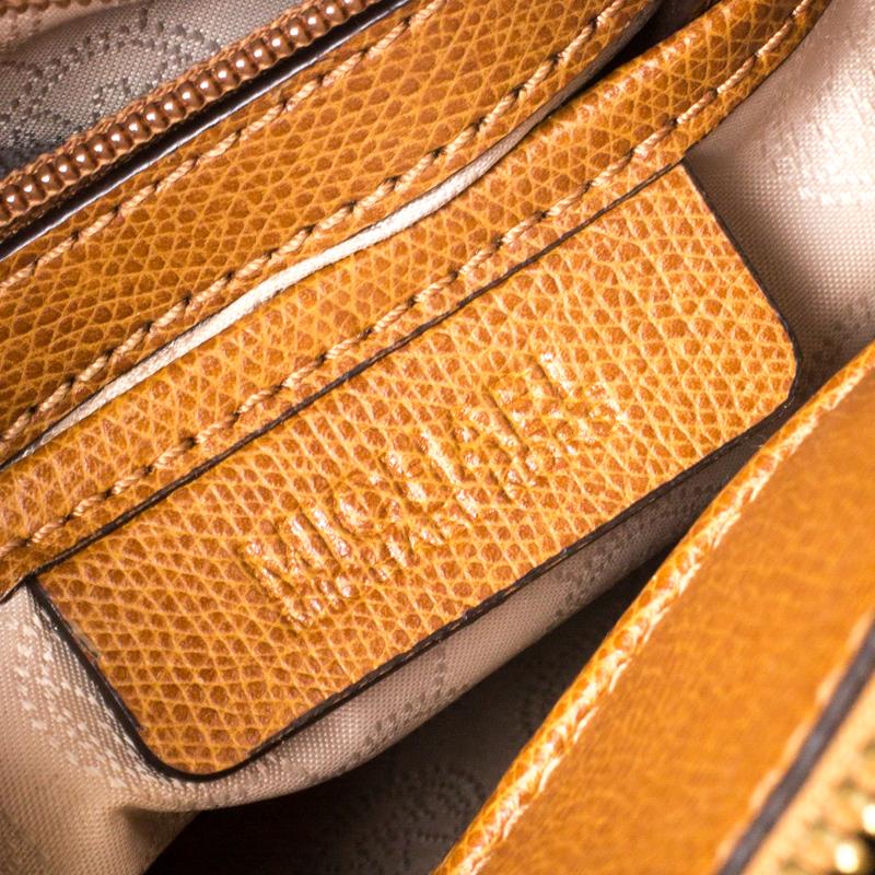 Michael Kors Braune Leder-Umhängetasche 2