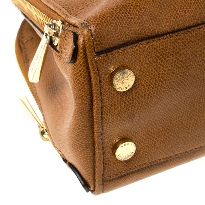 Michael Kors Braune Leder-Umhängetasche 3