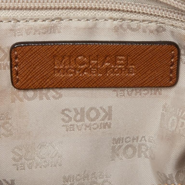 Michael Michael Kors: borsa in pelle marrone in vendita 4