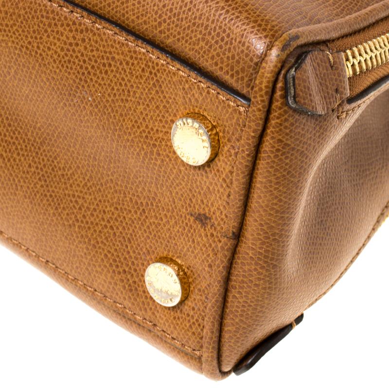 Michael Kors Braune Leder-Umhängetasche 5