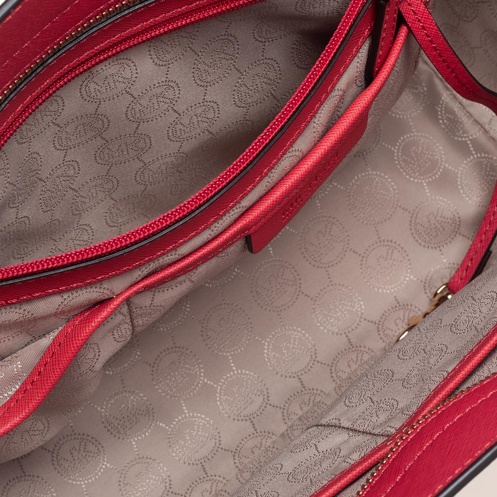 MICHAEL Michael Kors Koralle Rosa Saffiano Leder Große Selma Tote 3