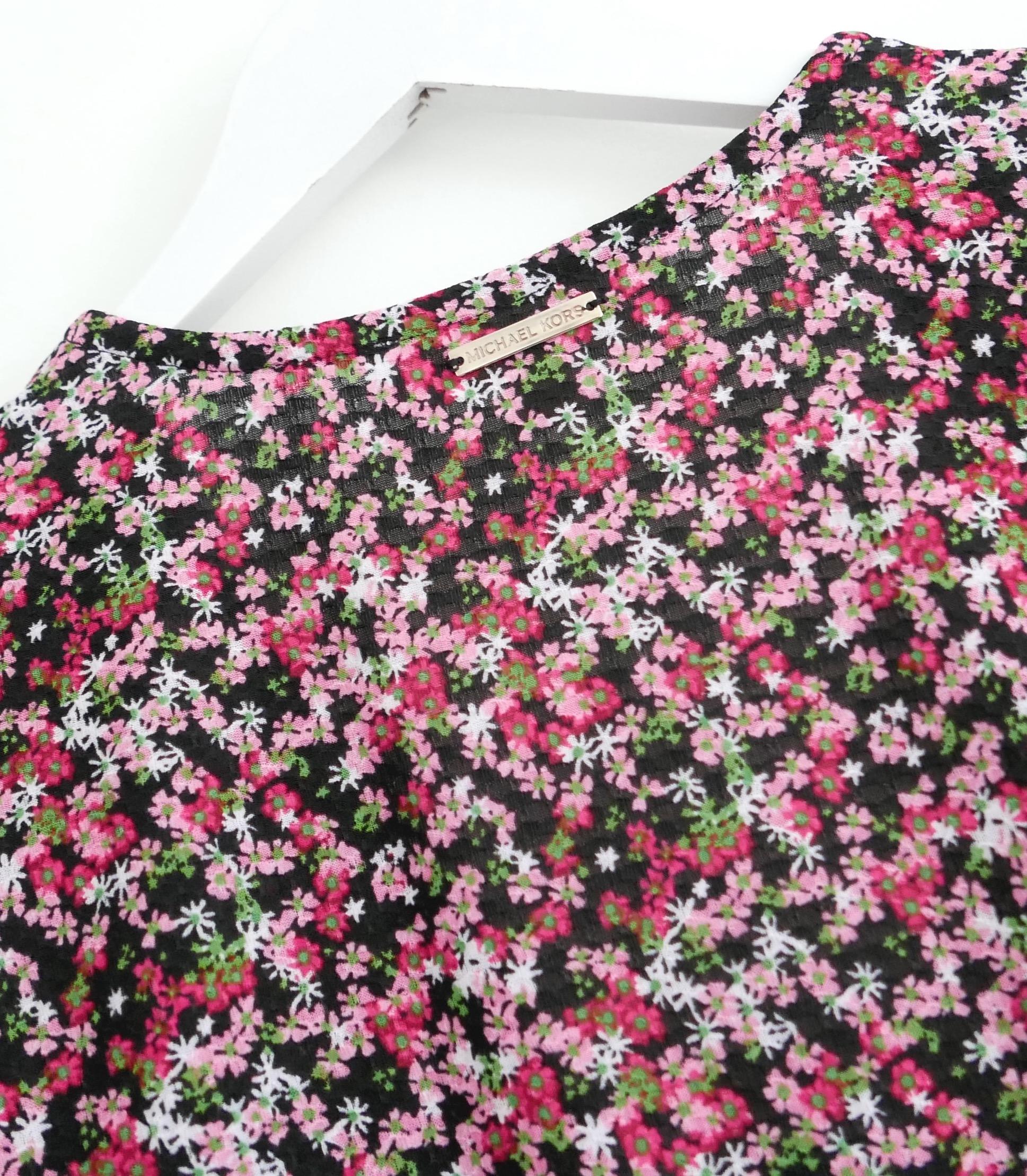 Gris Michael, Michael Kors Top à fleurs rose en vente