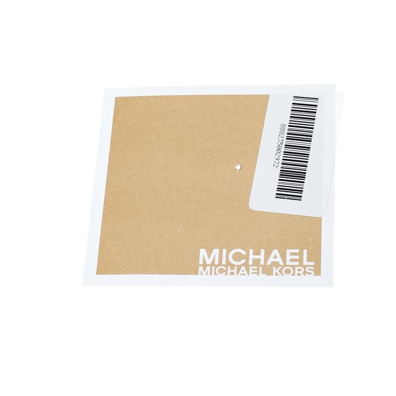 MICHAEL Michael Kors Green/White Polka Dot Coated Canvas Travel Tote In Excellent Condition In Dubai, Al Qouz 2