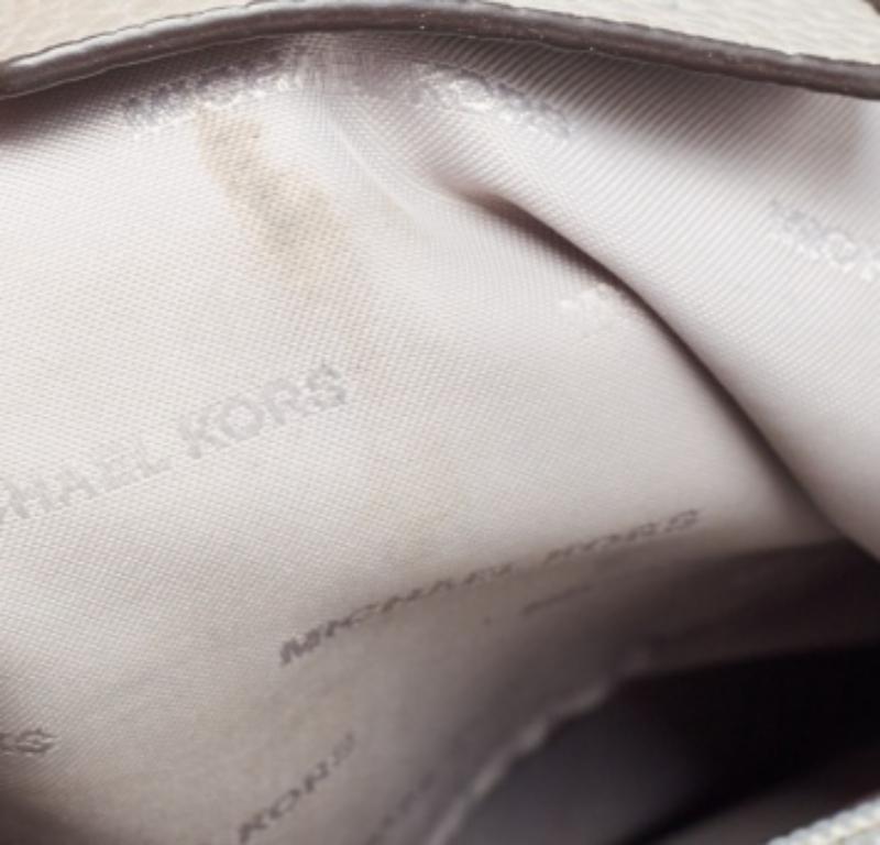 Donna Michael Kors - Tote in pelle grigia Anabelle in vendita