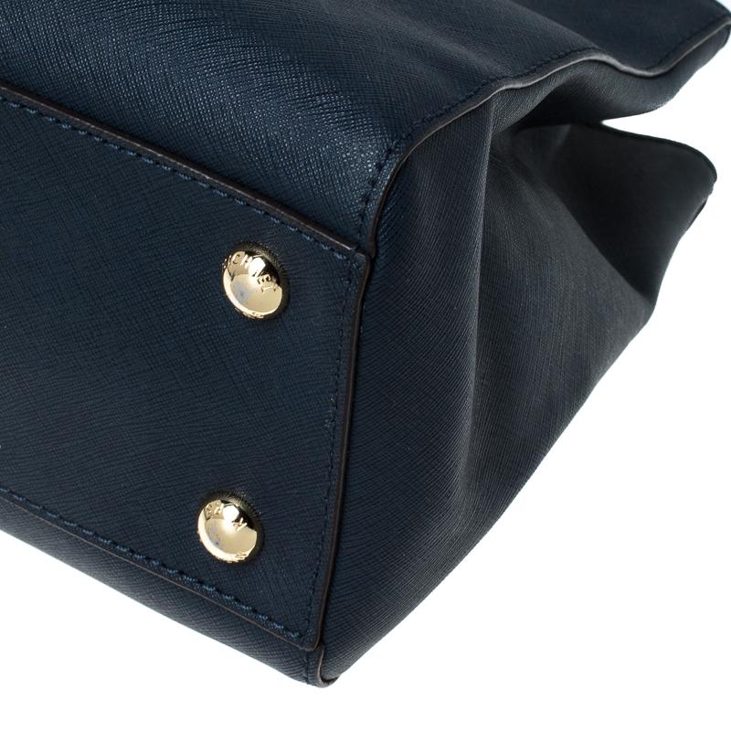 navy blue mk purse