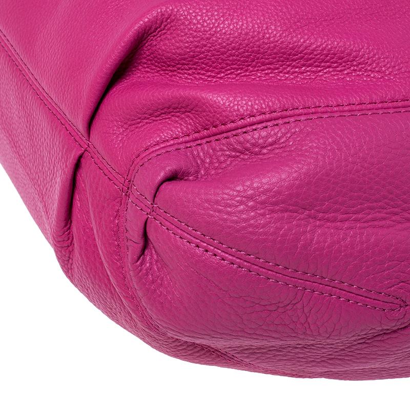 MICHAEL Michael Kors Pink Leather Chain Excess Shoulder Bag 2