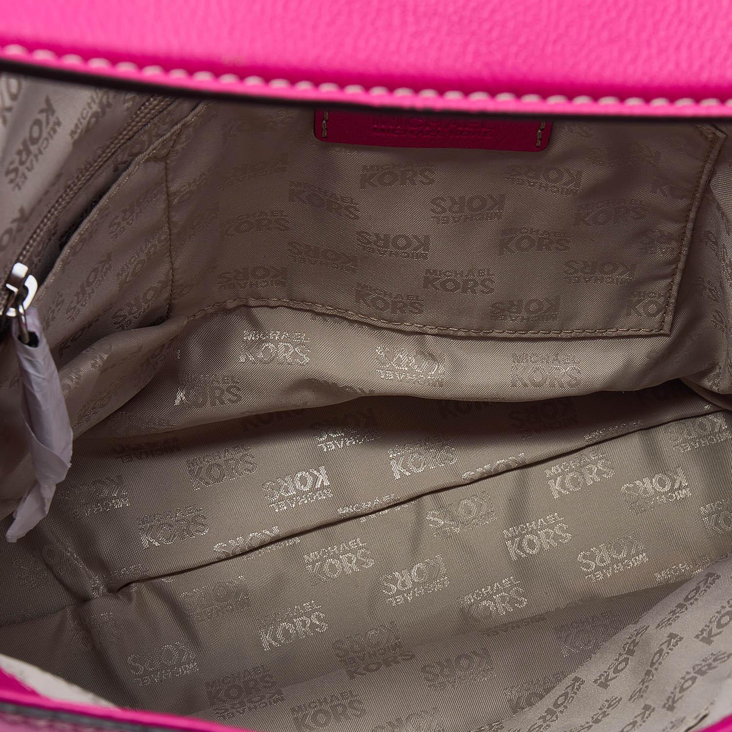 Women's MICHAEL Michael Kors Pink Leather Large Brookville Hobo For Sale