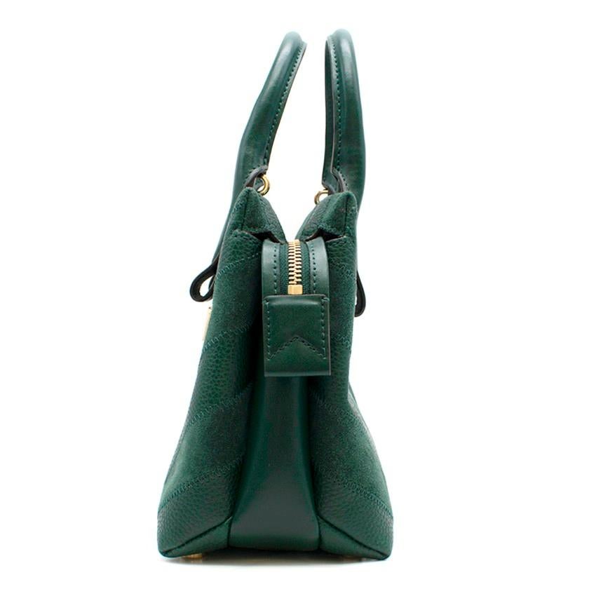 Black Michael Michael Kors Rollin green small satchel bag For Sale