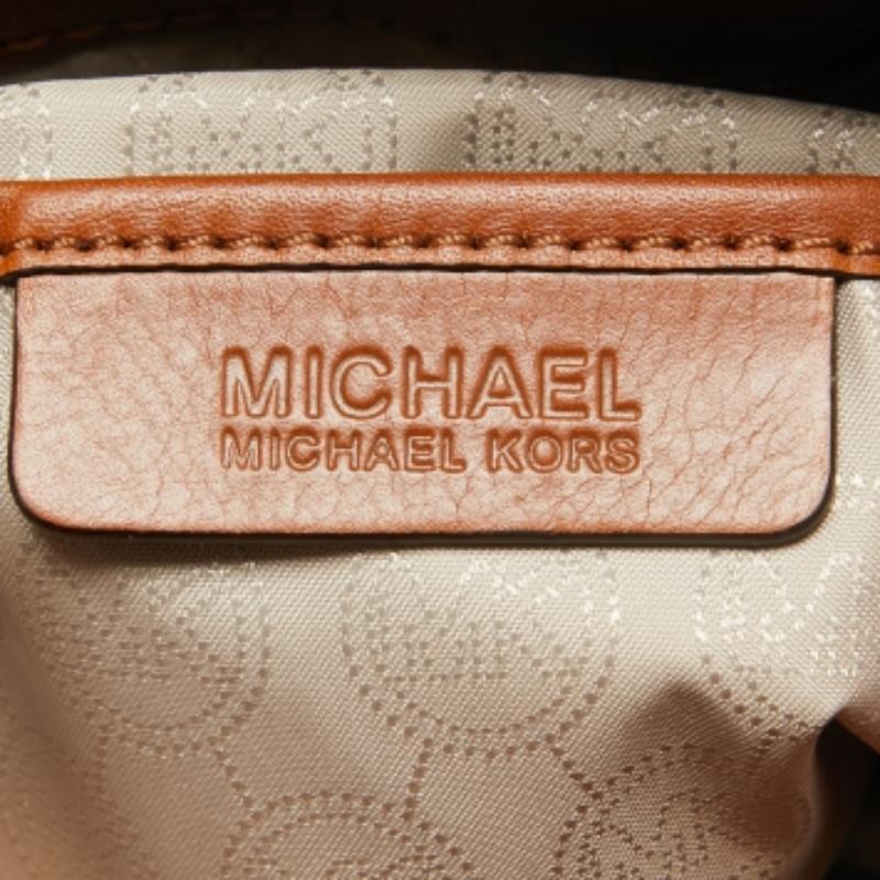 MICHAEL Michael Kors Firma Lienzo Recubierto Tote Hamilton Norte Sur Grande en venta 3